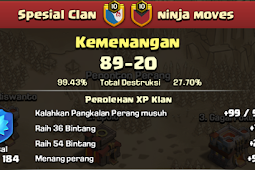 War ke 241 - Spesial Clan VS Ninja Moves