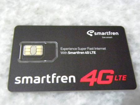 Kartu Smartfren 4G LTE di Samsung Galaxy J1