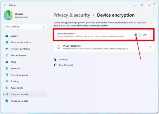 Drive Encryption