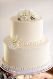 Smooth Buttercream Iced Cake with Pearl Border - Minneapolis