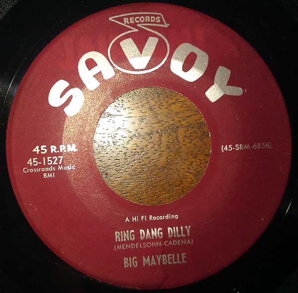 Big Maybelle Ring Dang Dilly Savoy 1956 