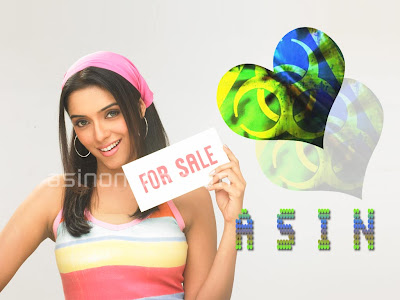 Beautifull Actress Asin's Lovely Wallpapers