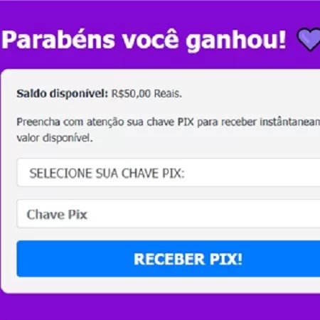 Promessa no WhatsApp de saque de R$ 50 para comemorar Dia dos Pais é golpe