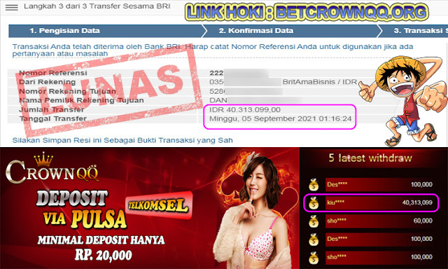 CrownQQ Agen DominoQQ BandarQ dan Domino99 Online Terbesar