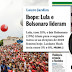 POR QUE SERÁ QUE A GLOBO ESCONDEU O IBOPE? IBOPE REVELA QUE LULA PODE LEVAR ELEIÇÃO NO 1º TURNO.  LULA SE DIZ PRONTO PARA DERROTAR CANDIDATO DA GLOBO E REGULAR A MÍDIA.  EM CONDIÇÕES NORMAIS, O JORNAL O GLOBO TERIA FEITO ESTARDALHAÇO COM A SUA PRIMEIRA PESQUISA IBOPE SOBRE SUCESSÃO PRESIDENCIAL, EM QUE O EX-PRESIDENTE LULA APARECE COM CHANCES DE VENCER A FATURA JÁ EM PRIMEIRO TURNO; NO ENTANTO, COMO A GLOBO PROMOVE HÁ MAIS DE TRÊS ANOS UMA GUERRA CONTRA LULA QUE CONSEGUIU ARRASAR A ECONOMIA BRASILEIRA, A PESQUISA FOI ESCONDIDA NUMA NOTA LATERAL NA CAPA DO JORNAL; OUTRO MOTIVO PARA NOTICIÁ-LA DE FORMA DISCRETA É O BAIXO DESEMPENHO DE LUCIANO HUCK, O CANDIDATO DE LABORATÓRIO QUE A EMISSORA DOS MARINHO TENTA FABRICAR PARA GOVERNAR O BRASIL SEM INTERMEDIÁRIOS; COMO DIZEM OS JOVENS, DEU RUIM PARA A GLOBO.