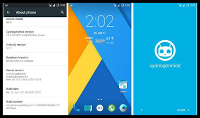 Update Xiaomi Mi4i ke Lollipop 5.1.1 Via Custom ROM CM12.1