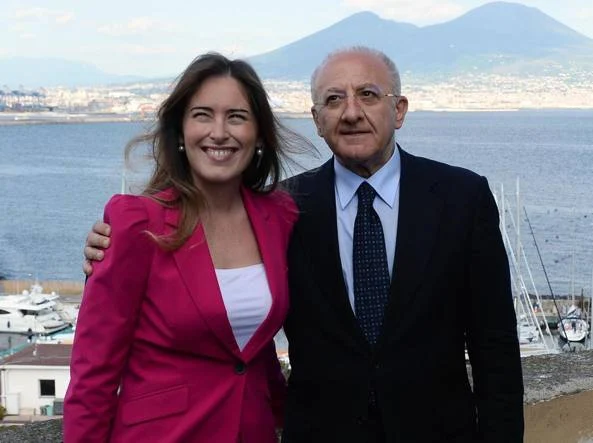 Maria Elena Boschi e Vincenzo De Luca