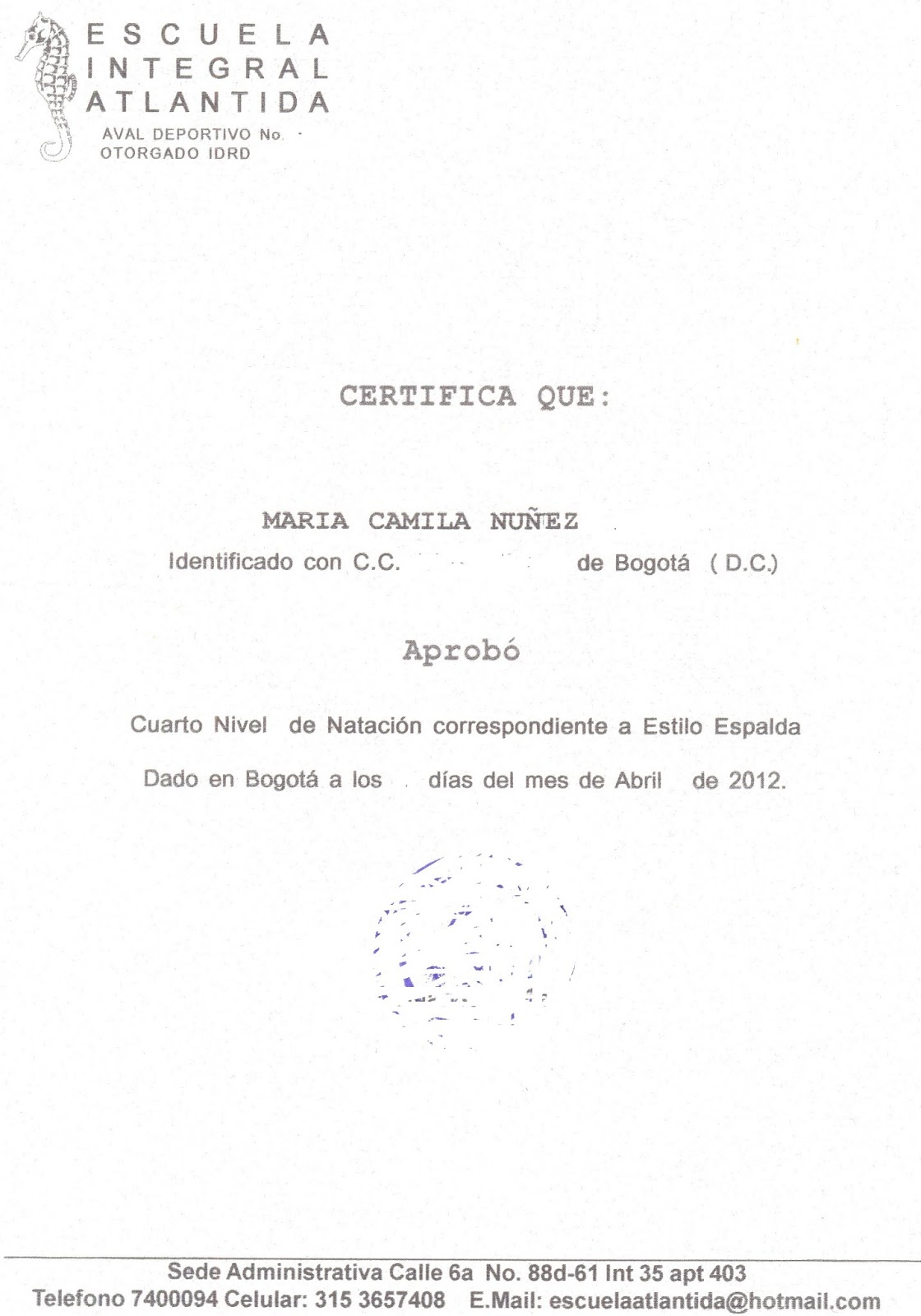 Certificado Mdico Oficial