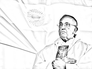 Dibujos del Papa Francisco para colorear