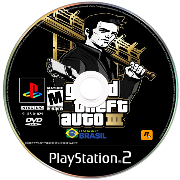 Grand Theft Auto III ROM (ISO) Download for Sony Playstation 2 / PS2 