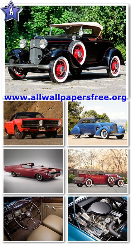 80 Amazing American Classic Cars Wallpapers 1280 X 1024 [Set 7]