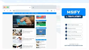 Msify - Responsive Blogger Template Msify - Responsive Blogger Template