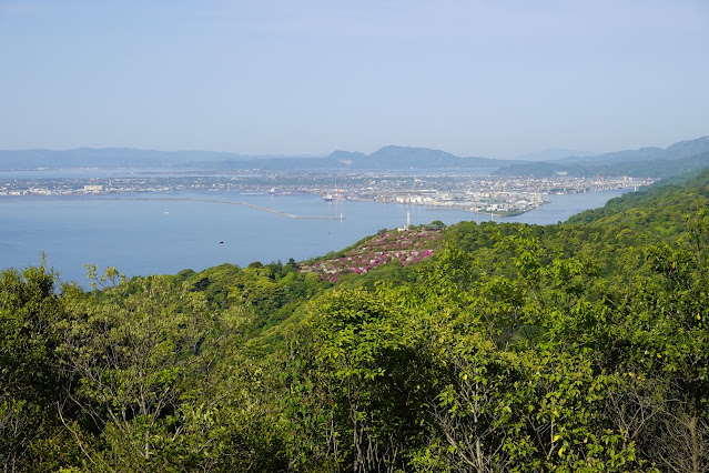 島根県松江市美保関町美保関 馬着山山頂からの眺望