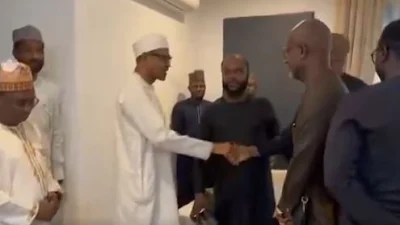 Seyi Tinubu Pays Visit to Buhari After Hosting Iftar in Kano (Video)-OXYGIST