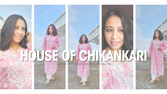 Chikankari Pink Kurta from House Of Chikankari