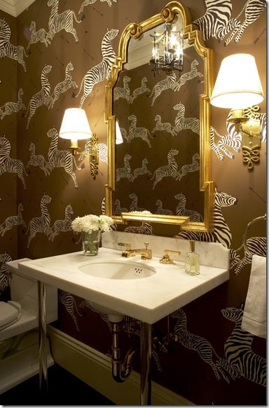 zebra wallpaper massucco warner miller