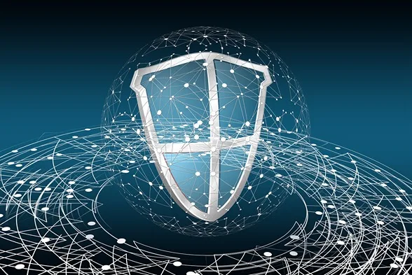 Network of connected Internet of Things devices with security shield protecting against cyber threats