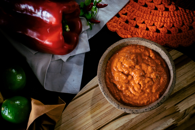 Receita Muhammara com Nozes