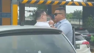 Terungkap! Identitas Pengemudi Pajero Cekcok Berujung Tampar Pemobil Yaris.