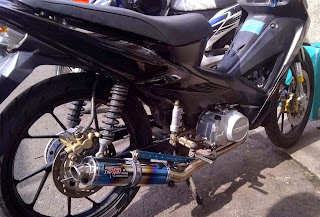 Modifikasi Motor Revo 100cc