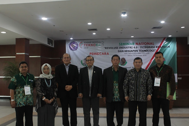 Fakultas Teknik UHAMKA, Gelar Seminar Nasional TEKNOKA Untuk Menghadapi Rrevolusi Industri 4.0