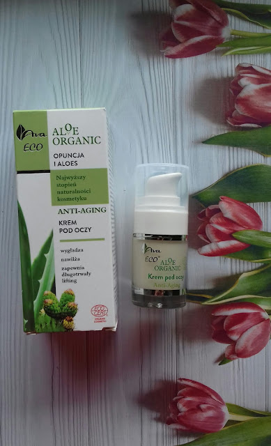 Ava eco aloe organic anti aging krem pod oczy