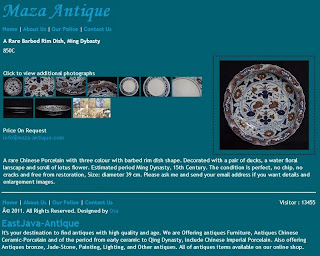 Project Aplikasi, Website Personal,Website Maza Antique