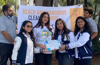 Taking to her Instagram, the 19-year-old actress Kashika Kapoor shared a video of herself as she joins a young student-led group for the beach and mangrove clean-up drive. The actress captioned this post as, "Beach clean-up drive on the auspicious occasion of 74th Republic day" Talking about the same, the actress says, "On this special occasion, let us make a promise to our motherland that we will do all we can to enrich and preserve our heritage and our national ethos.  It's inspiring to see such young, environmentally conscious generations. Kashika truly sets an example for all the coming generations.