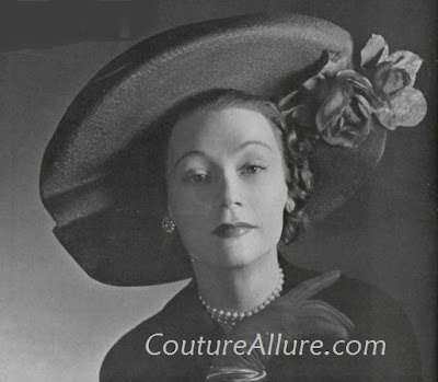 Fashion Hats 2010 on Couture Allure Vintage Fashion  Vintage Hats   1949