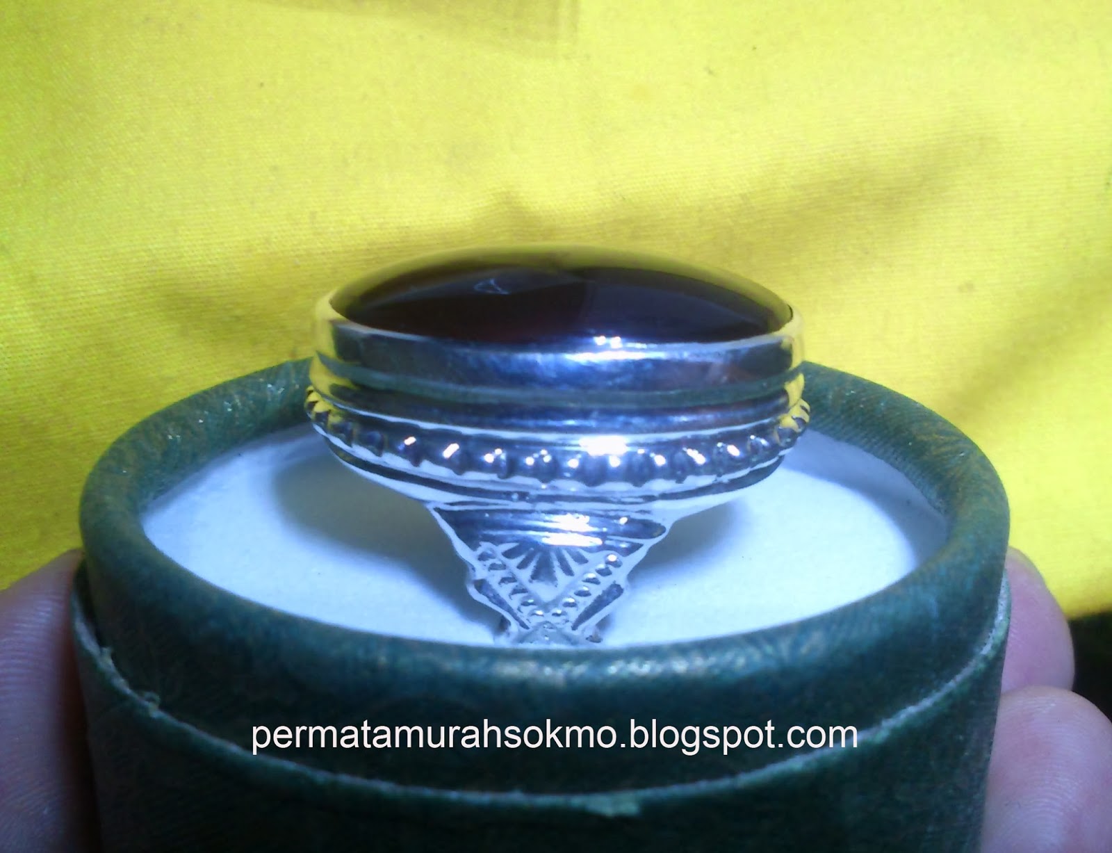 Cincin Batu Petir Halilintar Asli