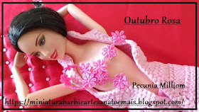 Ensaio Fotográfico: "Barbie Raquelle Outubro Rosa Contra o Câncer de Mama"