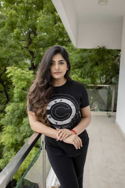 Manjima Mohan Latest New Images In Black Dress