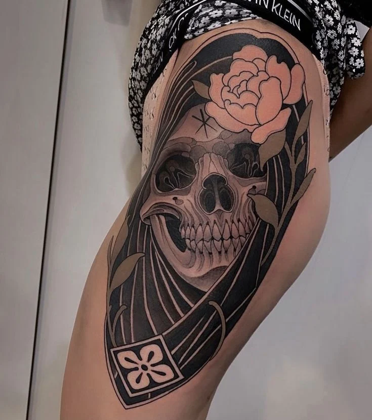 Tatuajes de la Santa Muerte