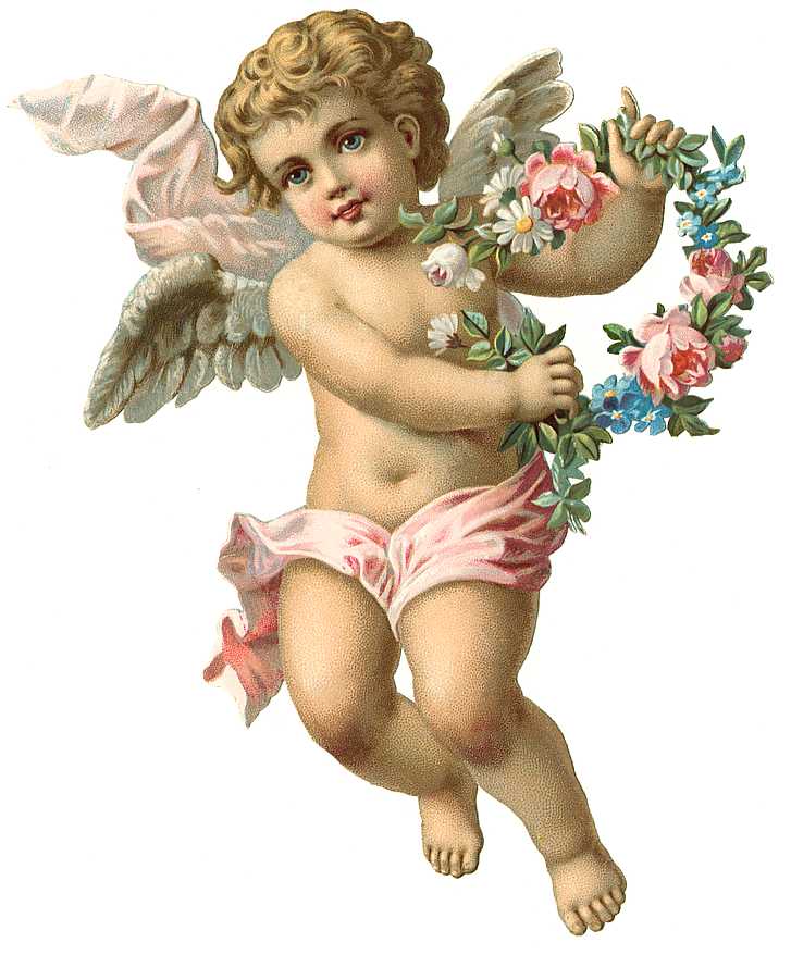 vintage (35) Vintage cupid Angel Scrapbooking clipart  and Cards Art: & fairies