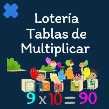 Lotería Tablas de Multiplicar 