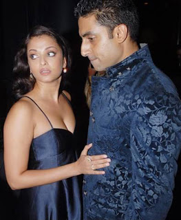 Abhishek and aishwarya rai at Shammiji birthday