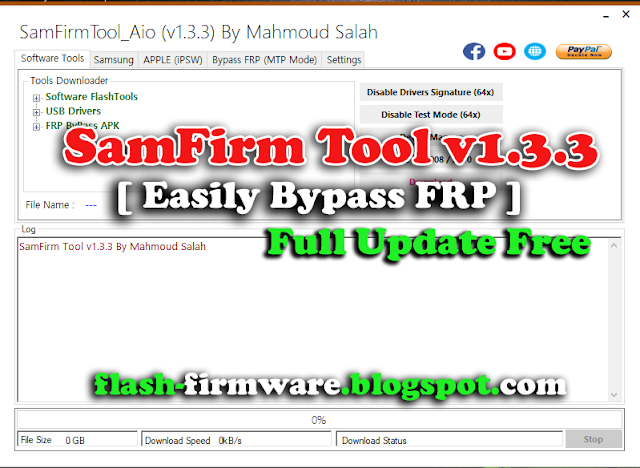 SamFirm Tool v1.3.3 By Mahmoud Salah [ Easily Bypass FRP ] Free Download