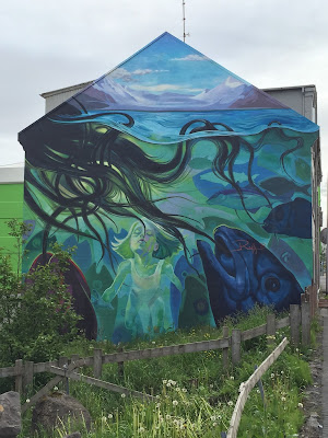 Reykjavik Mural by Raff