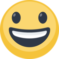 Grinning Facebook Emoticon