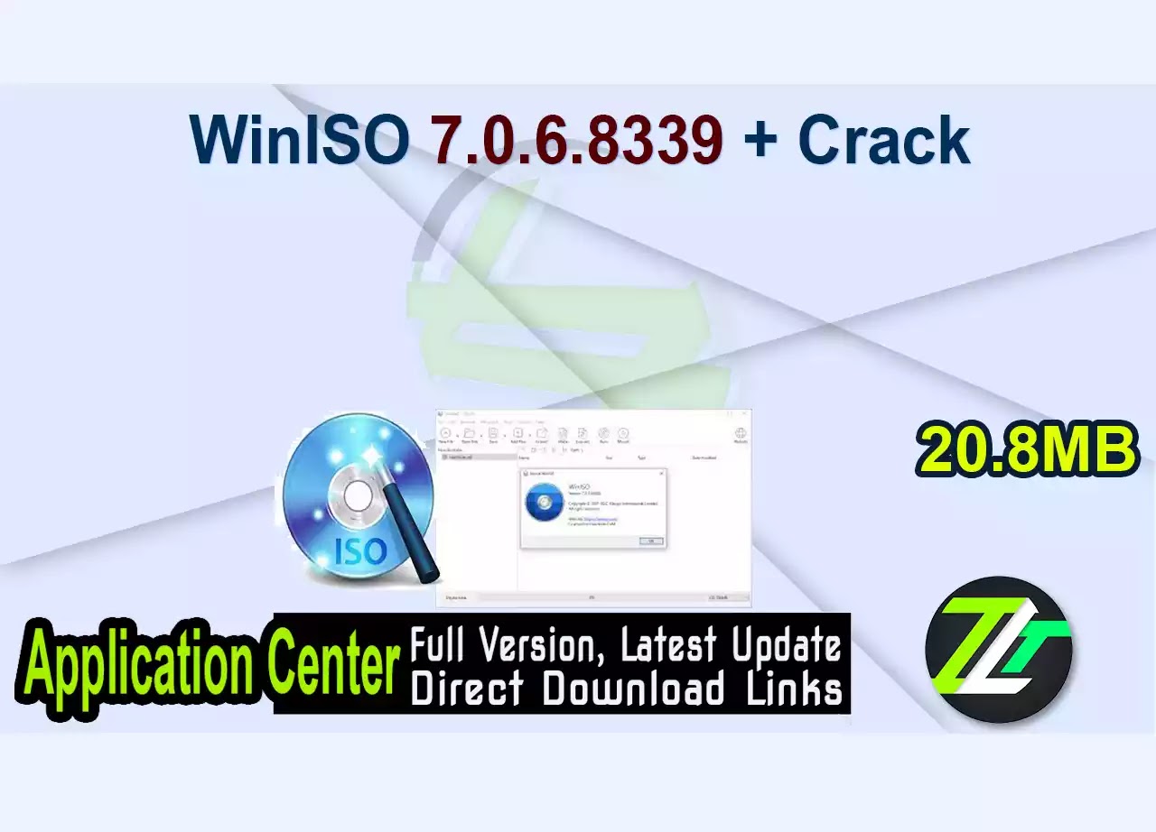 WinISO 7.0.6.8339 + Crack
