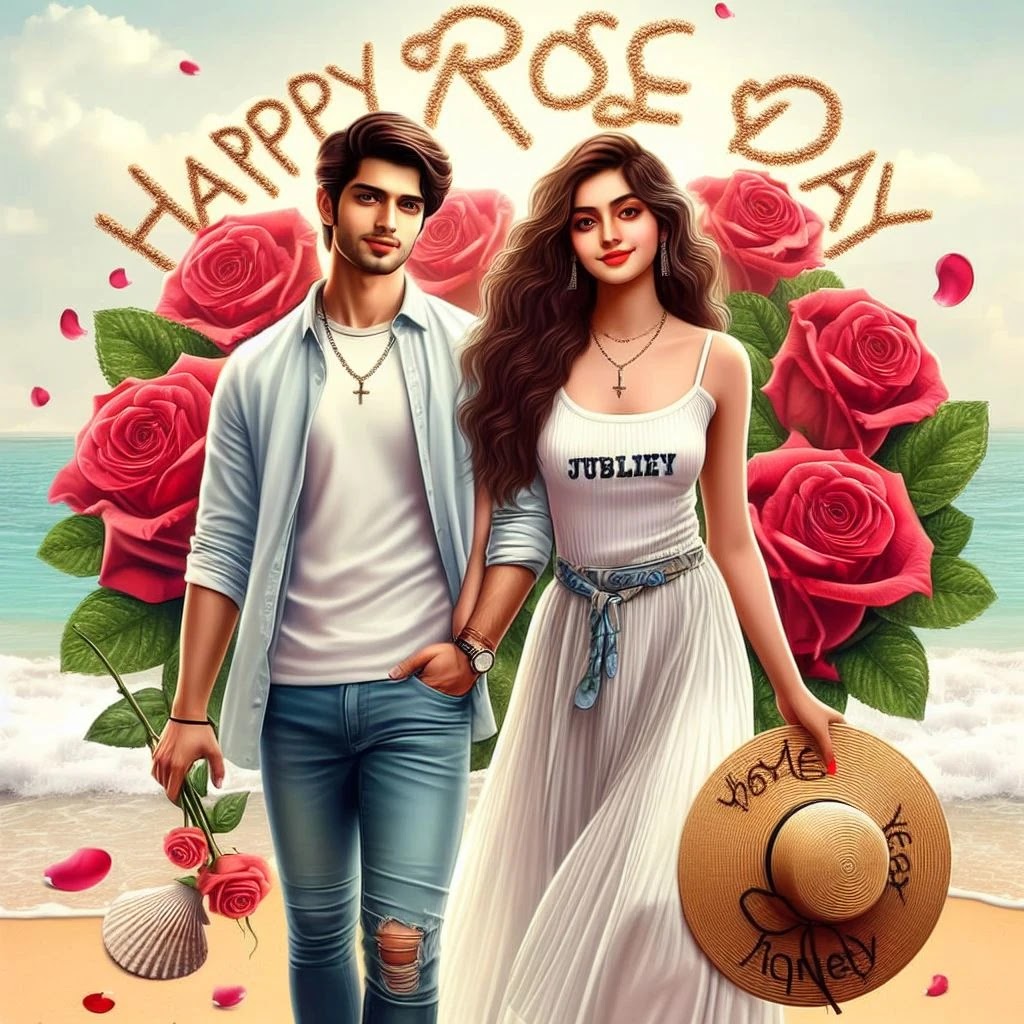 Happy Rose Day AI Photo Editing