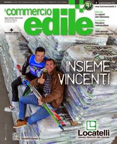 Il Commercio Edile 2014-09 - Novembre & Dicembre 2014 | ISSN 1594-8161 | TRUE PDF | Mensile | Professionisti | Edilizia | Distribuzione
Da oltre trent'anni Il Commercio Edile è la rivista di riferimento per i commercianti di materiali edili. Raggiunge tutti i rivenditori di materiali per l'edilizia su tutto il territorio nazionale. Fra gli argomenti e le rubriche che trovano spazio in questo giornale, ricordiamo i dossier-prodotto, le interviste con i protagonisti del settore, produttori e rivenditori, le strategie sulla gestione dei punti vendita, articoli sulla certificazione dei magazzini di materiali edili, nonché servizi speciali su argomenti di attualità e gli ampi servizi sulle principali fiere italiane ed europee. La rivista è anche l'Organo Uffiaciale di Federcomated, la Federazione nazionale dei commercianti di materiali edili: il modo migliore per conoscere e vivere in presa diretta i problemi di categoria.