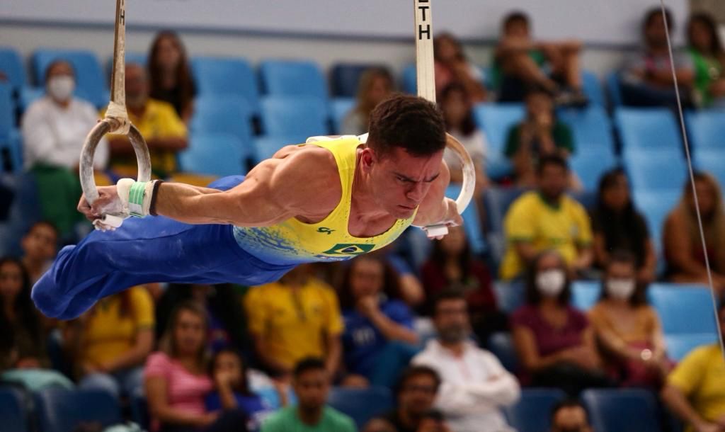 Arthur Nory é prata no salto masculino na ginástica artística do  Pan-Americano