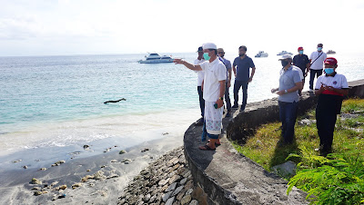 Bupati Suwirta Rancang Penataan Lanjutan Pantai Sental