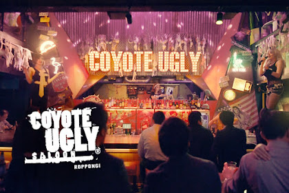 # Tokyo NightLife / Entertainment♪ Things to do in Roppongi! Bar! Drink! Dance! COYOTE UGLY SALOON ROPPONGI