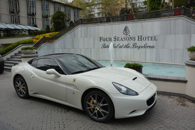 Ferrari at Four Seasons in Istanbul