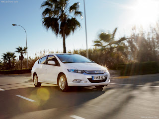 Family Cars White Honda Insight EU Version 2011