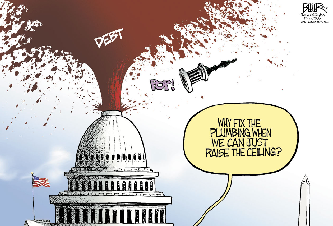 Presumptuous Politics: National Debt Ceiling Cartoons