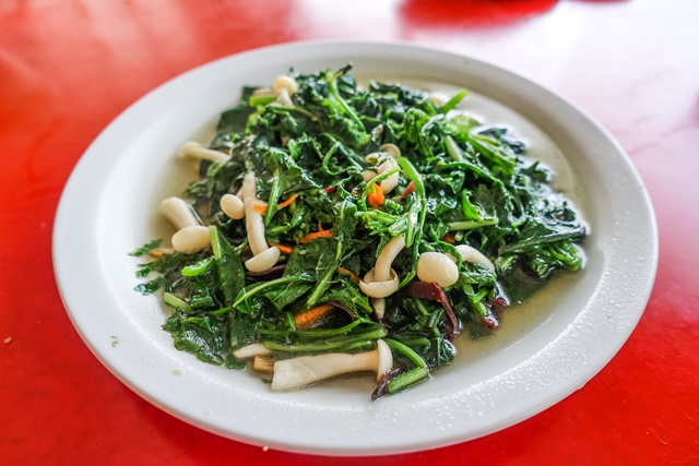 田園蔬食餐坊野菜素食快炒~金山野菜素食熱炒