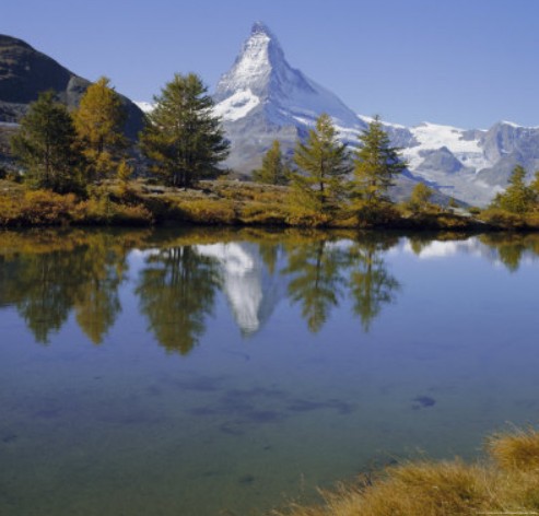 Gunung Matterhorn di Swiss